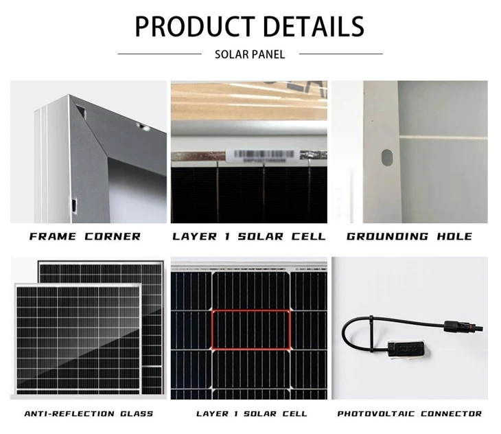 580W Sleek Mono Solar Panel Bifacial