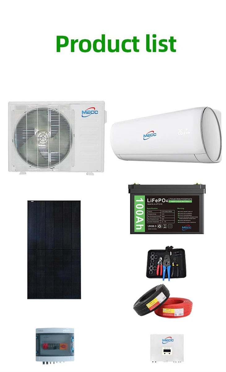 9000btu Solar Air Conditioner For Small Home